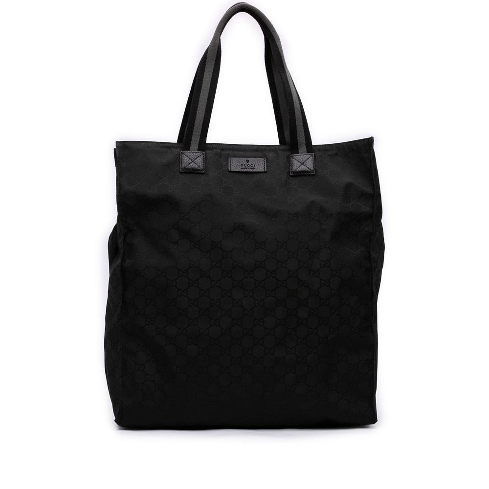 Pre-Loved Gucci GG Nylon Web Tote